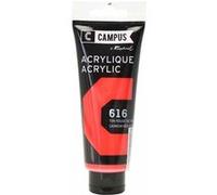 Peinture acrylique 100 ml - Rouge de Cadmium moyen n°616 Rouge G