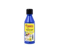 - Peinture - acrylique à base d'eau - liguide - bleu foncé - opaque - satin - 250 ml