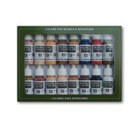 Peinture acrylique à base d'eau, modèle couleur, finition mate imperméable, ense