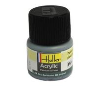 Peinture acrylique à l'eau pour maquettes - HELLER - 127 - Gris fantôme US satiné