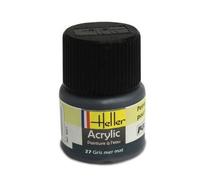 Peinture acrylique à l'eau pour maquettes - HELLER - 27 - Gris mer mat - Contenance 12 ml