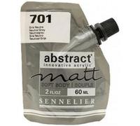 Peinture acrylique Abstract matt - Gris neutre - Sachet 60ml - Sennelier Gris G