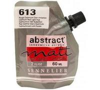 Peinture acrylique Abstract matt - Rouge cadmium clair - Sachet 60ml - Sennelier