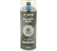 PEINTURE RAL ACRYL RAL5012 BRILLANT AEROSOL 400ML MOTIP
