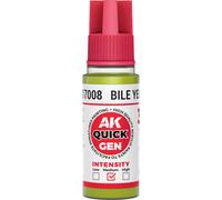 Peinture acrylique AK Interactive Quick Gen Jaune 18 ml