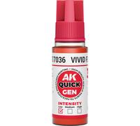 Peinture acrylique AK Interactive Quick Gen Orange 18 ml