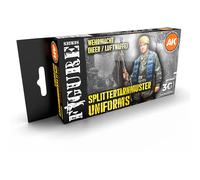 Peinture acrylique AK Interactive Splittermuster Uniform 3G Noir TU
