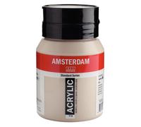 Peinture acrylique - Amsterdam - 500ml - Gris chaud - Haute résistance à la lumière - Durable