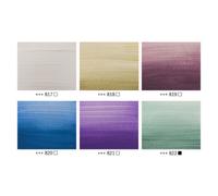 Royal Talens Amsterdam Set de peinture acrylique Standard Series 6 x 20 ml nacrées brillantes