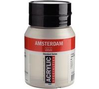 Royal Talens Amsterdam – Peinture acrylique Standard Series – Pot 500 ml – Argent 800