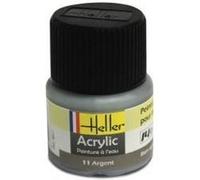 Peinture Acrylique Argent 9011 Heller multicolore G