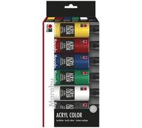 Peinture acrylique 'BasicAcryl', kit pour débutants