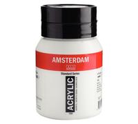 Peinture Acrylique - Blanc de zinc - 104 - Amsterdam - Pot de 500ml
