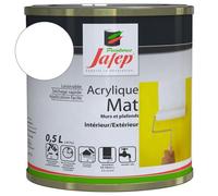 Peinture acrylique Blanc mat Jafep 0,5 L