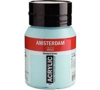 Peinture Acrylique - Bleu céleste clair - 551 - Amsterdam - Pot de 500ml Bleu