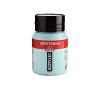 Peinture acrylique - Amsterdam - 500ml - Bleu ciel clair - Haute résistance à la lumière - Durable