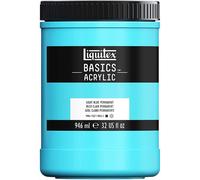 Liquitex Peinture acrylique Basics Pot 946 ml Bleu clair permanent