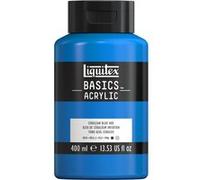 Liquitex Peinture acrylique Basics Bleu de céruléum 470 Pot 400 ml
