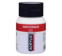 Royal Talens Amsterdam – Peinture acrylique – Bleu nacré 820 – Pot de 500 ml