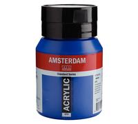 Royal Talens Peinture acrylique Amsterdam 570 – Pot de 500 ml Bleu phtalo