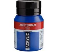 Royal Talens Peinture acrylique Amsterdam 570 – Pot de 500 ml Bleu phtalo