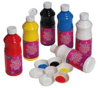 Lefranc Bourgeois - Acrylique liquide brillante Glossy pour enfants- Assortiment 6X500ml