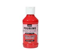 Peinture acrylique brillante pour empâtement - rouge - 118 ml