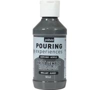 Peinture acrylique brillante pour Pouring - Gris - 118 ml
