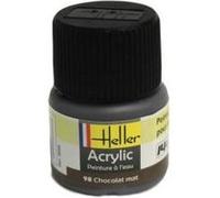 Peinture Acrylique Chocolat Mat 9098 Heller multicolore G