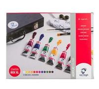 Van Gogh Peinture acrylique Starter Box XL 12 x 40 ml + accessoires