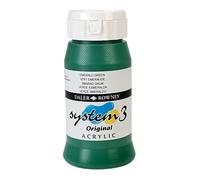 Peinture Acrylique Couleur Émeraude Daler Rowney Système 3 (500ml)