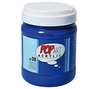 Pébéo Peinture acrylique Pop Art – Haute viscosité – 700 ml Cyan primaire