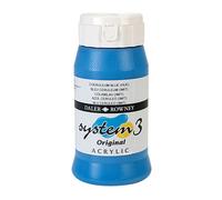 Peinture Acrylique Daler Rowney Système 3 Couleur Bleu Coérulean (500ml)