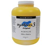 Peinture Acrylique Daler Rowney Système 3 Jaune Citron 2,25L