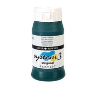 Peinture Acrylique Daler Rowney Système 3 Vert Phthalo Brut (500ml)