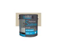 Peinture acrylique de décoration Satinée 2,5 L - Castor - ADD112715 - Addict
