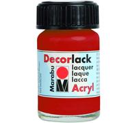 Peinture Acrylique ""Decorlack"", Rouge Cerise, 15 Ml
