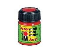 peinture acrylique decormatt,15ml rouge cerise 140139031