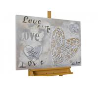 Peinture acrylique 'EMBRACE ME' | Oeuvre peinte a la main | 80x60cm