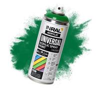 Peinture acrylique en aérosol - INRAL - INRAL Acrylic Universal - RAL6029 vert menthe brillant - 400 ml - Séchage rapide