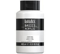 Peinture Acrylique En Bidon Blanc De Titane 400ml - Liquitex Basics
