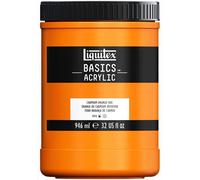 Peinture Acrylique En Pot - Orange De Cadmium Imit - Liquitex Basics