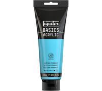 Liquitex – Peinture acrylique Basics – Résistante à la lumière – 250 ml – Bleu clair permanent