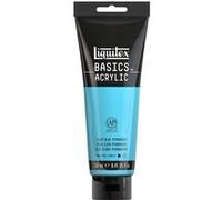 Liquitex – Peinture acrylique Basics – Résistante à la lumière – 250 ml – Bleu clair permanent