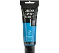 Peinture Acrylique en tube bleu fluo 118ml - Liquitex Basics Bleu
