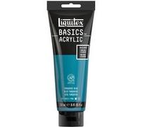 Peinture Acrylique en tube bleu turquoise 250ml - Liquitex Basics Bleu