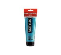 Peinture Acrylique en tube - Bleu turquoise - 522 - Amsterdam - 250ml