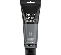 Peinture Acrylique en tube gris neutre n°5 250ml - Liquitex Basics