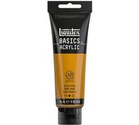 Liquitex Peinture acrylique Basics 8870031 - Résistante à la lumière, satinée - Jaune oxyde 118ml