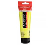 Peinture Acrylique En Tube - Jaune Reflex - 256 - Amsterdam - 120ml